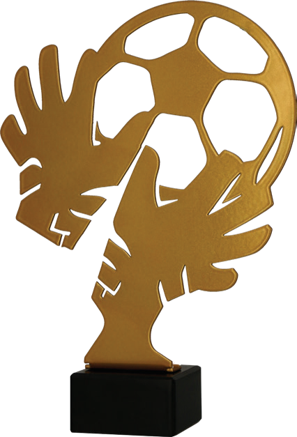 Metalna statua – obrana vratara