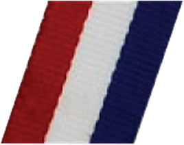 Vrpca crveno/bijelo/plava