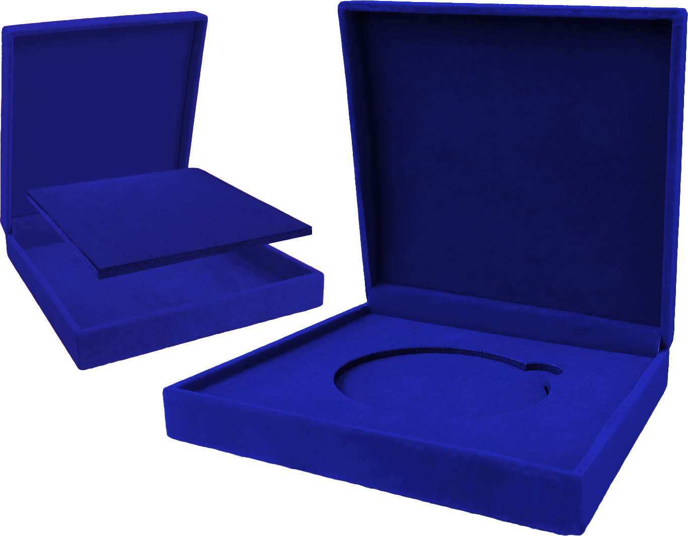 Velvet case - blue