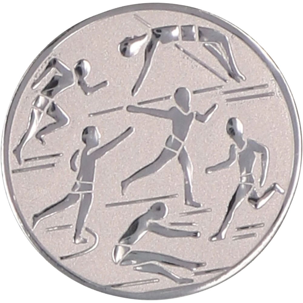 Silver aluminum insert - athletics