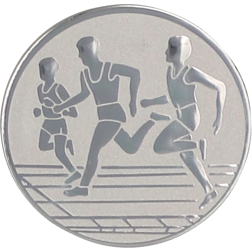 Silver aluminum insert - running
