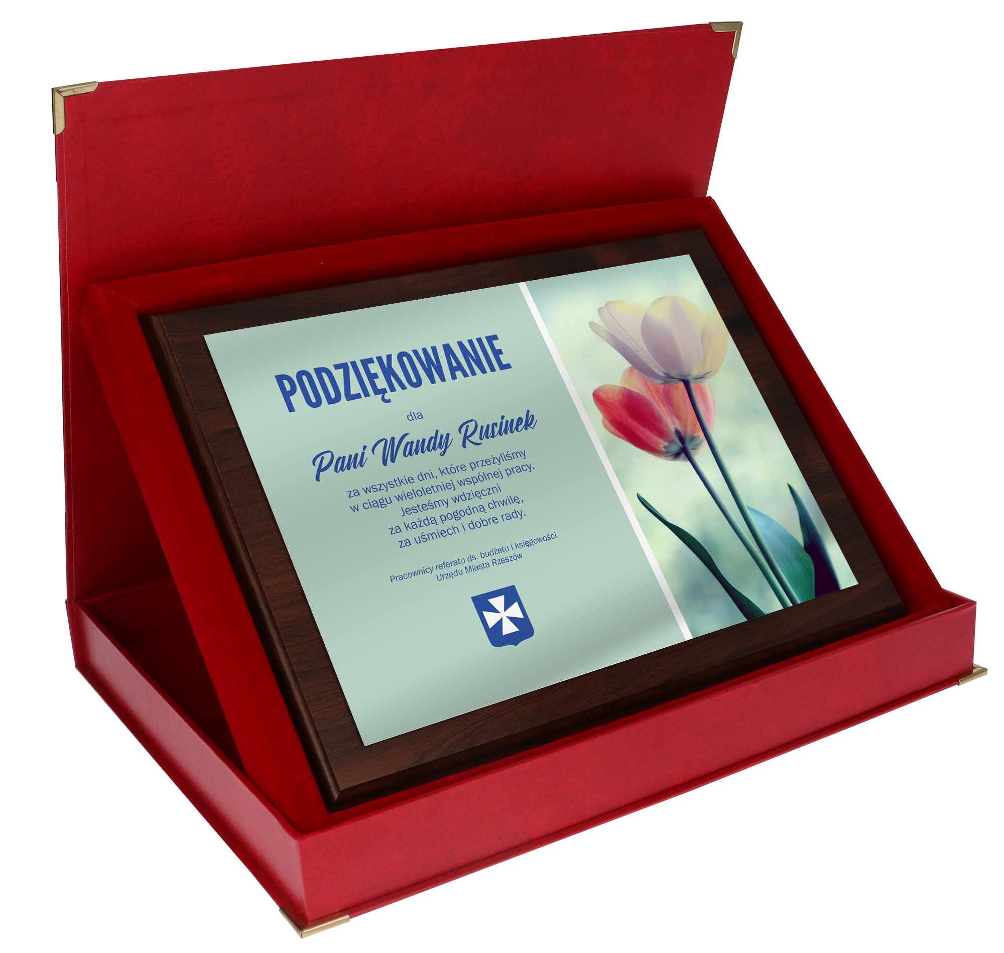 Diploma with color print