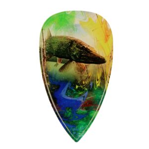 Sticker - pike, 33 pcs