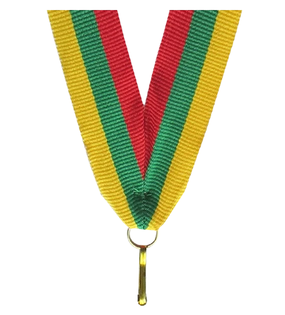 Vrpca 22 mm - crveno-zeleno-žuta