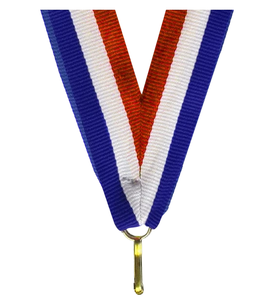 Ribbon 22 mm - red-white-blue