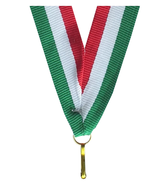Vrpca 22 mm - crveno-bijelo-zelena