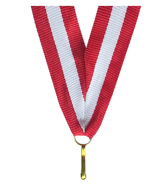 Vrpca 22 mm - crveno-bijelo-crvena