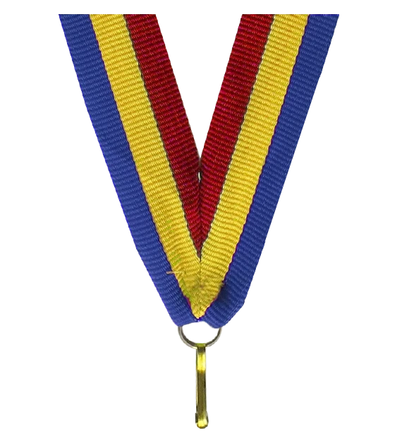 Vrpca 22 mm - crveno-žuto-plava