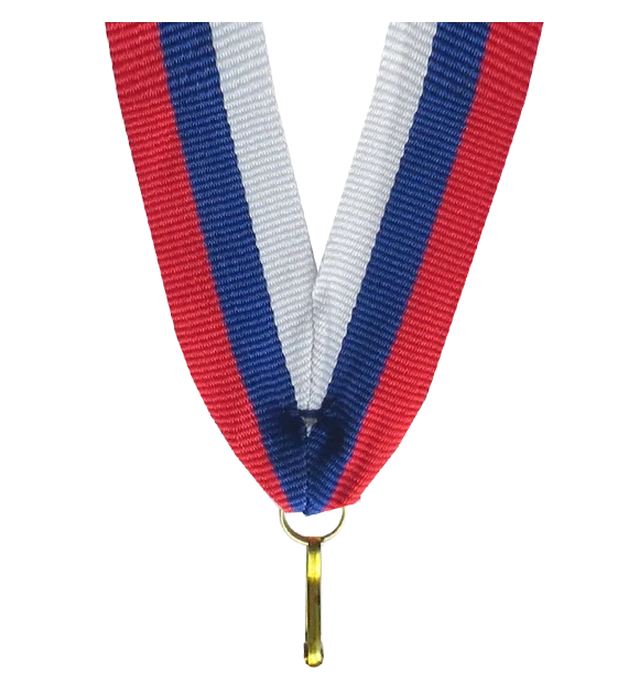 Ribbon 22 mm - white-blue-red