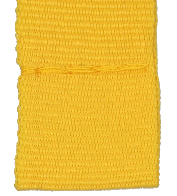 Ribbon 20 mm - without carabiner - yellow